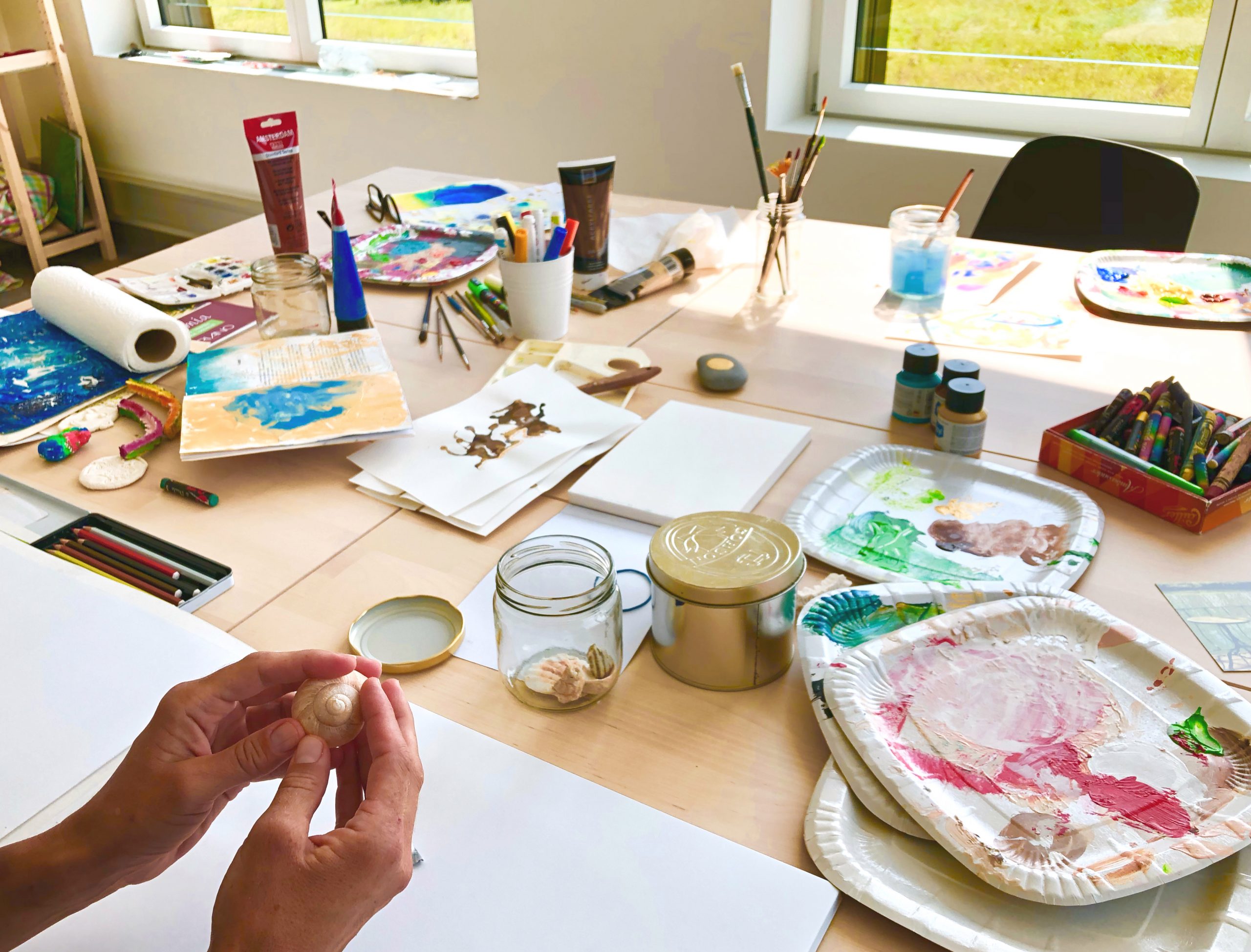 Atelier Artthérapie Rennaz Corinne Fontaine Espace Santé Rennaz